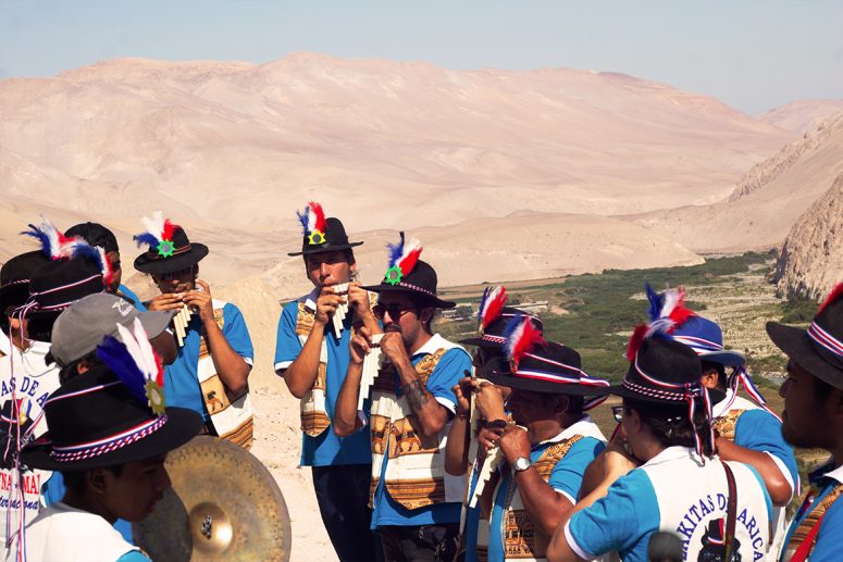 Wuayna Marka tocando en Molino, Valle de Lluta