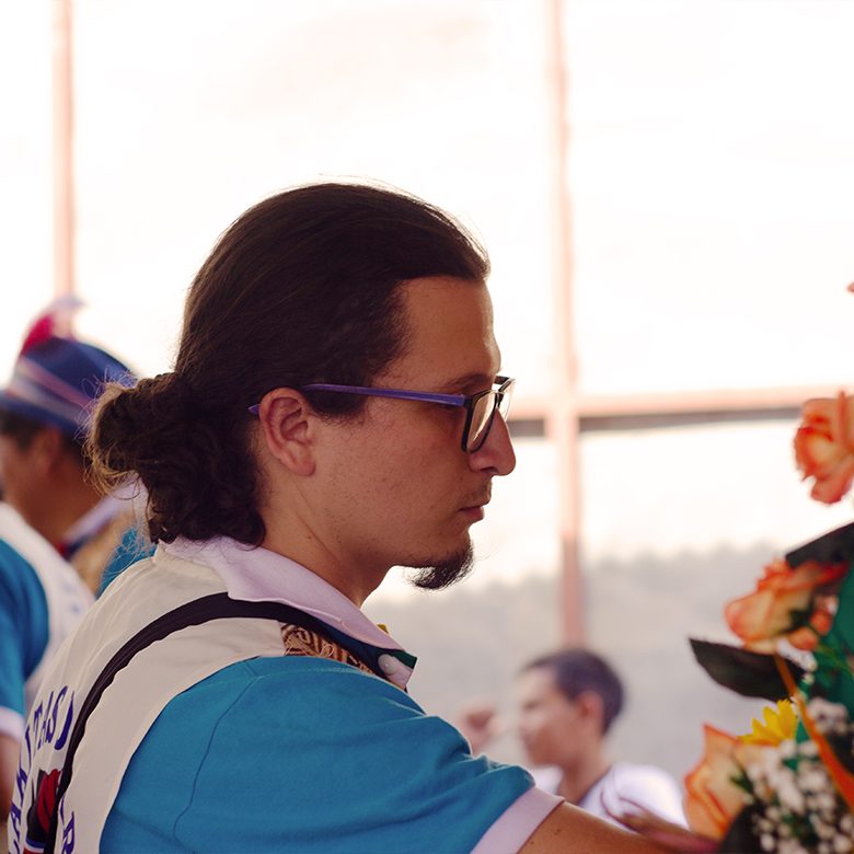 Sebastián “Frodo” Ferrer Ribera en las Cruces de Mayo de Molino