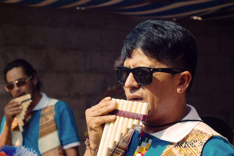 Jose Tusco Aleluya tocando en las Cruces de Mayo de Molino