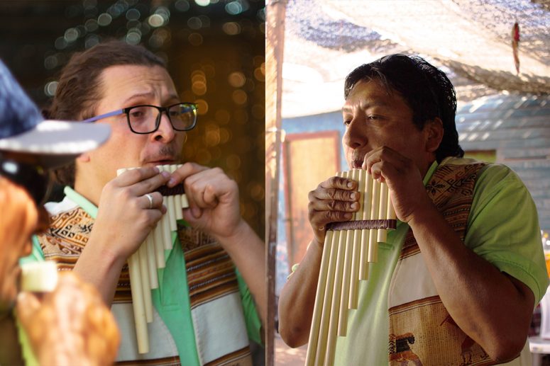 A la izquierda, Sebastián “Frodo” Ferrer. A la derecha, Alfredo "Tote" Garcia Choque